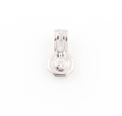 Brillantanhänger zus. ca. 0,45 ct - Schmuck