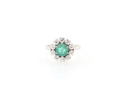 Brillantdamenring zus. ca. 0,90 ct - Jewellery