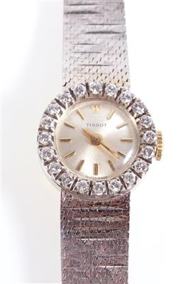 "Tissot" Brillantdamenarmbanduhr zus. ca. 0,60 ct - Schmuck