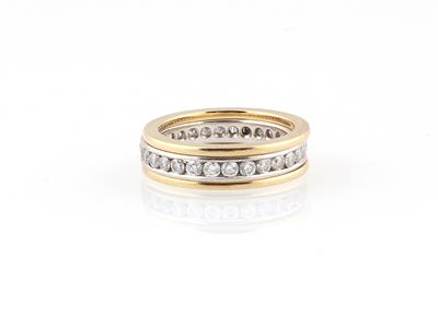 Brillantmemoryring zus. ca. 0,70 ct - Jewellery