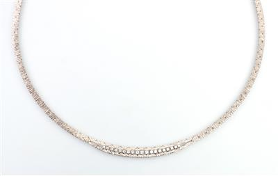 Brillant Collier zus. ca. 0,60 ct - Gioielli