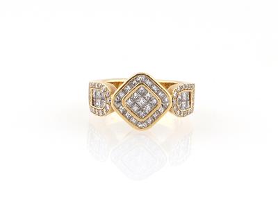 Brillant Diamantring zus. ca. 1,60 ct - Gioielli