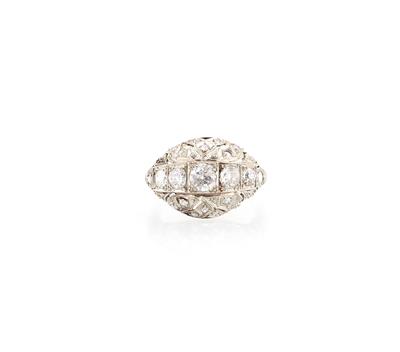 Diamantring zus. ca. 1,15 ct - Jewellery