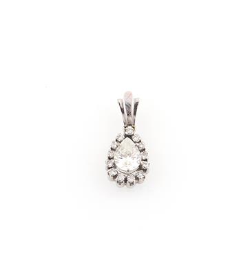 Diamantanhänger zus. ca. 1,05 ct - Jewellery