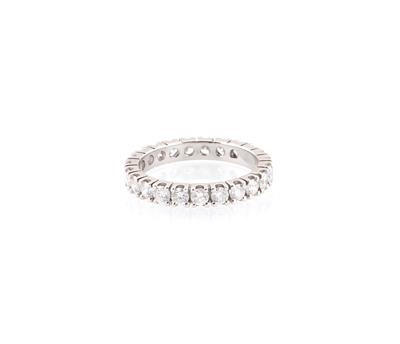 Brillant Memoryring zus. 1,53 ct - Jewellery