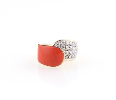 Brillant Ring zus. ca. 0,55 ct - Schmuck