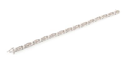 Brillantarmkette zus. ca. 3,00 ct - Klenoty