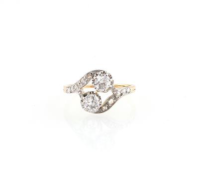 Diamantring zus. ca. 0,60 ct - Schmuck