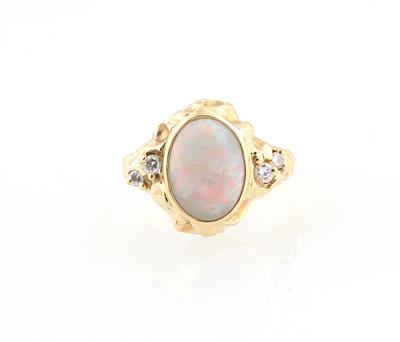 Opal Brillant Damenring - Klenoty