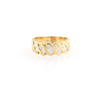 Brillantring zus. ca. 0,70 ct - Jewellery