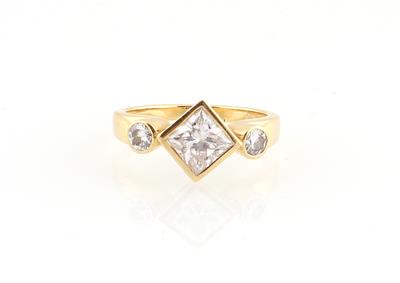 Diamantring zus. 1,40 ct - Klenoty