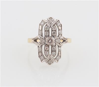 Brillantring zus. ca. 0,45 ct - Schmuck