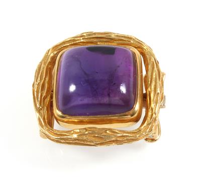 Amethyst Zierclip - Klenoty