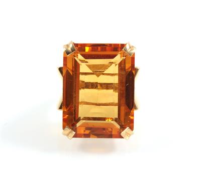 Citrinring ca. 33 ct - Jewellery