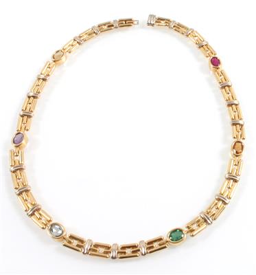 Schmucksteincollier - Schmuck Onlineauktion