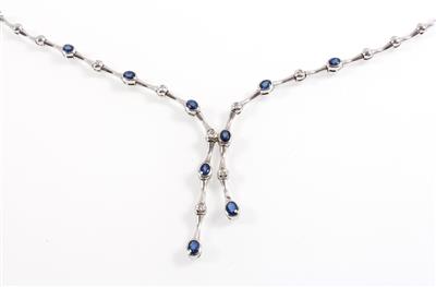 Brillant Saphircollier - Jewellery