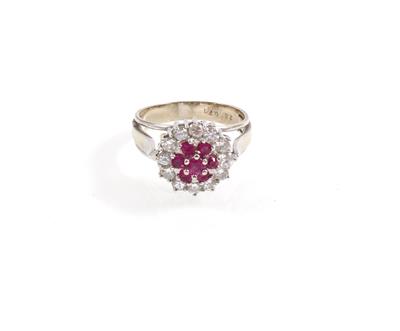 Brillantdamenring zus. 0,71 ct - Schmuck Onlineauktion