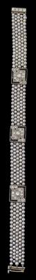 Art Deco Diamant Orientperlen-armband - Schmuck Onlineauktion