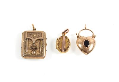 2 Medaillons, Anhänger - Jewellery