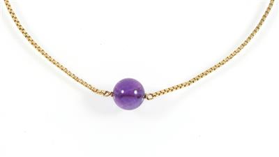 Amethystcollier - Schmuck Onlineauktion