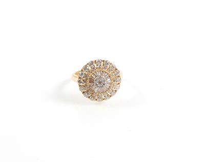 Diamantring zus. 1,25 ct - Klenoty