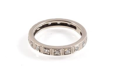 Brillantmemoryring zus. ca. 0,50 ct - Schmuck Onlineauktion