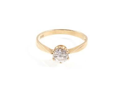 Brillantsolitärring ca. 0,45 ct - Schmuck Onlineauktion