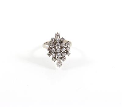 Brillantring zus. ca. 1 ct - Gioielli