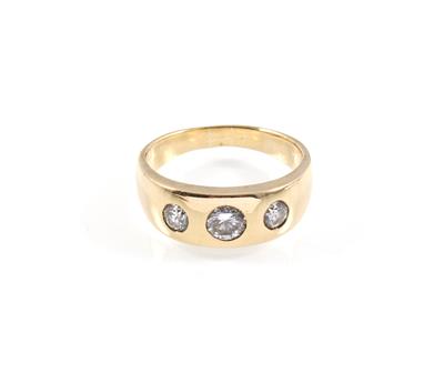 Brillantring zus. ca. 1 ct - Klenoty