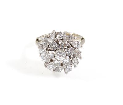 Diamantring zus. ca. 2,35 ct - Klenoty