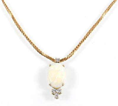 Brillant Opalcollier - Gioielli