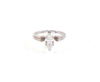 Diamantring zus. ca. 1 ct - Jewellery