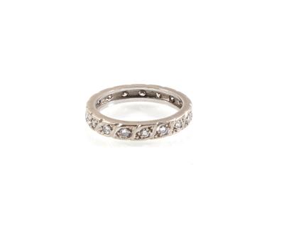 Brillantmemoryring zus. ca. 0,55 ct - Schmuck Onlineauktion