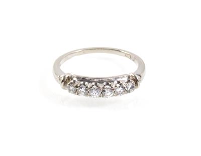 Brillantring zus. ca. 0,35 ct - Schmuck Onlineauktion