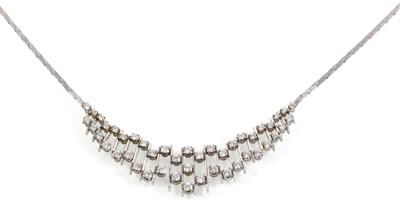 Brillantcollier zus. ca.3,10 ct - Schmuck Onlineauktion