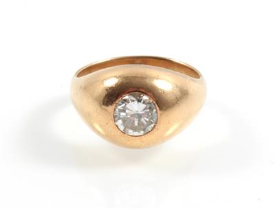 Brillantsolitär ca. 0,70 ct - Schmuck online auction