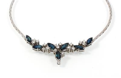 Brillant Saphir Collier - Jewellery