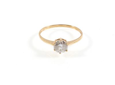 Brillantsolitär ca. 0,95 ct - Schmuck online auction