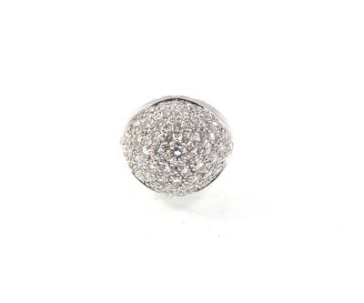 Brillant Damenring zus. ca. 2,75 ct - Schmuck online auction