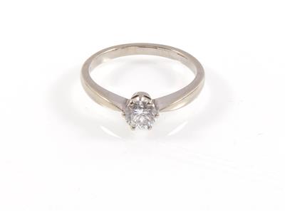 Brillantsolitär ca. 0,50 ct - Schmuck online auction