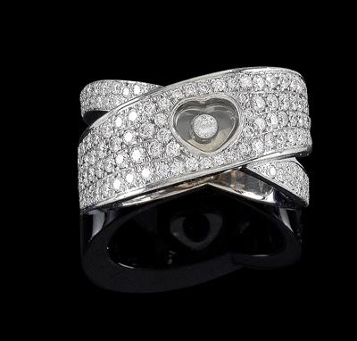 Chopard Happy Diamonds Brillantring zus. ca. 1,50 ct - Schmuck online auction
