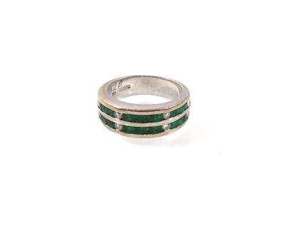 Wempe Brillant/Smaragdring - Jewellery