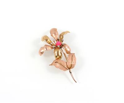 Blütenbrosche - Schmuck Muttertag-Special online auction