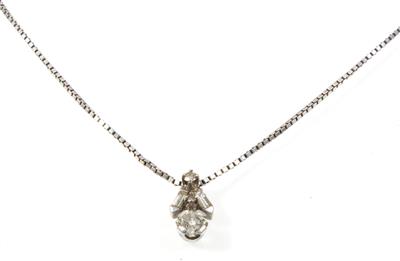 Diamant Collier zus. ca. 0,70 ct - Jewellery