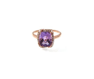 Amethystring 2,85 ct - Jewellery