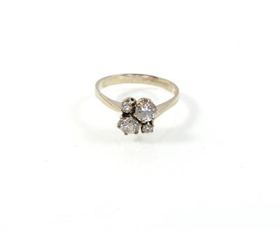 Diamantdamenring zus. ca. 1,00 ct - Schmuck