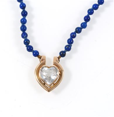 Topas Lapislazuli Collier - Schmuck