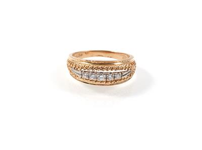 Brillant Ring zus. ca. 0,15 ct - Schmuck