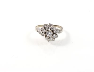 Brillant Ring zus. ca. 1,00 ct - Gioielli