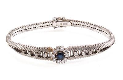 Brillant Saphirarmkette - Jewellery